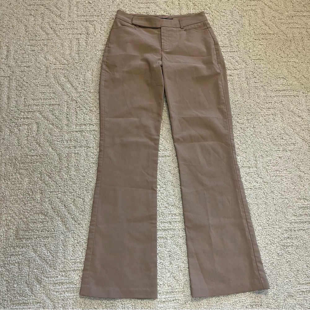 Y2K Rampage Beige Khaki low rise pants bootcut leg business casual size 3